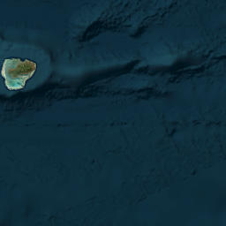 Rodrigues map(satellite map)