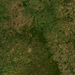 Paraná map(satellite map)