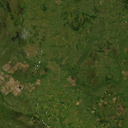 Caazapá map(satellite map)