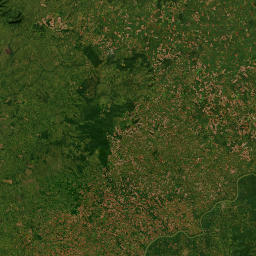 Itapúa map(satellite map)