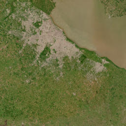 Ciudad Autónoma de Buenos Aires map(satellite map)