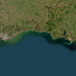 Canelones Department map(satellite map)