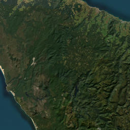 Tasmania map(satellite map)