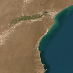 Chubut map(satellite map)