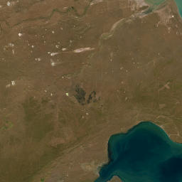 Santa Cruz map(satellite map)