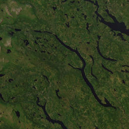 Västerbotten County map(satellite map)
