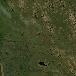 Northwest Territories map(satellite map)