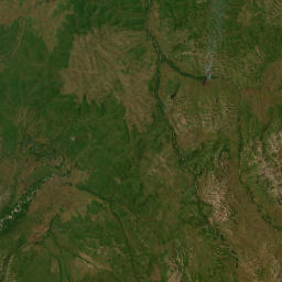 Magadan Oblast map(satellite map)