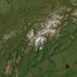 Kamchatka Krai map(satellite map)