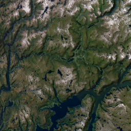 Hordaland map(satellite map)