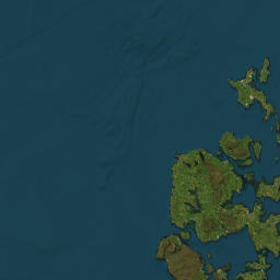Orkney Islands map(satellite map)