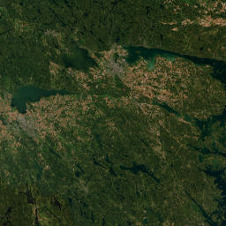 Östergötland County map(satellite map)