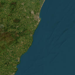 Aberdeenshire map(satellite map)