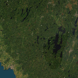 Halland County map(satellite map)