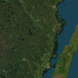 Kalmar County map(satellite map)