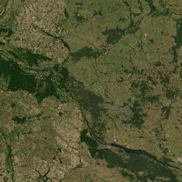 Kuyavian-Pomeranian Voivodeship map(satellite map)