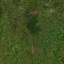 Saskatchewan map(satellite map)