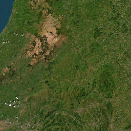 Ceredigion map(satellite map)