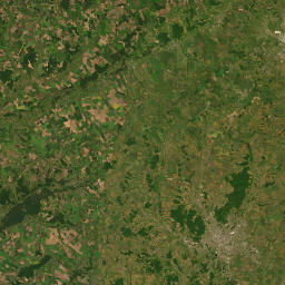 Kharkivska oblast map(satellite map)