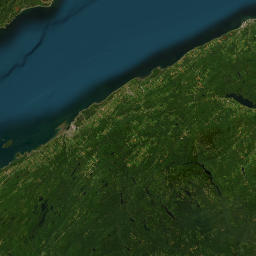 Denguélé District map(satellite map)