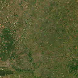 North Banat District map(satellite map)