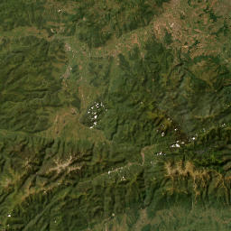 Hunedoara County map(satellite map)