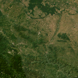Tuzla Canton map(satellite map)