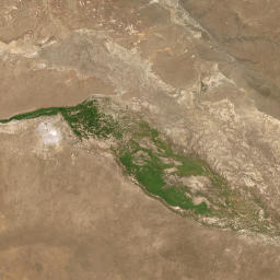 Jambyl Region map(satellite map)