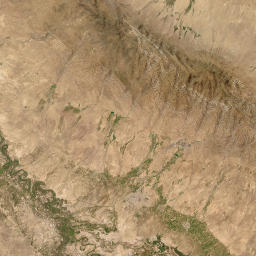 Turkestan Region map(satellite map)