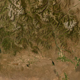 Idaho map(satellite map)