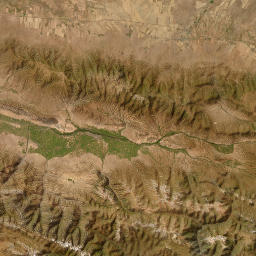 Talas Region map(satellite map)