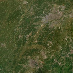 Liaoning map(satellite map)