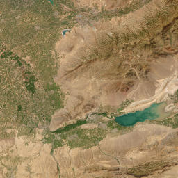 Batken Region map(satellite map)