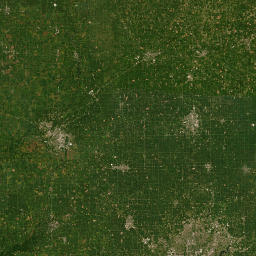 Indiana map(satellite map)