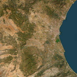 Valencia map(satellite map)