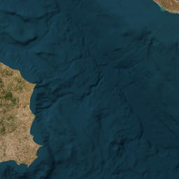 Crotone map(satellite map)