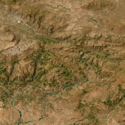 Tunceli map(satellite map)