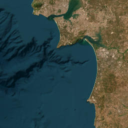 Setúbal map(satellite map)