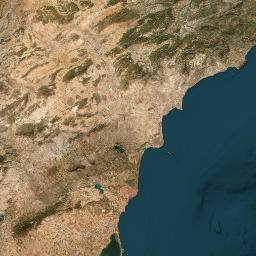 Alicante map(satellite map)