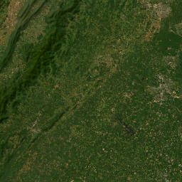 Saint Lucy map(satellite map)