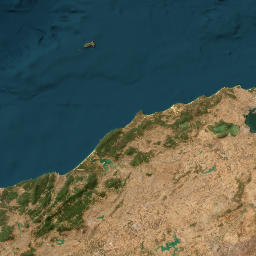 Bizerte map(satellite map)