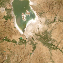 West Azarbaijan map(satellite map)