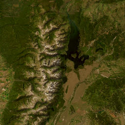 Jenny Lake Road, Grand Teton National Park Satellite Map