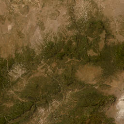 New Mexico 12, Gila National Forest, Aragon Satellite Map