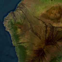 hawaje mapa satelitarna Zdjęcia satelitarne Hawaii, mapa satelitarna Hawaii