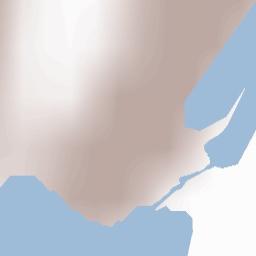 Årdalstangen Terrain Map