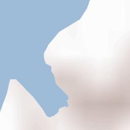 Kinsarvik Terrain Map