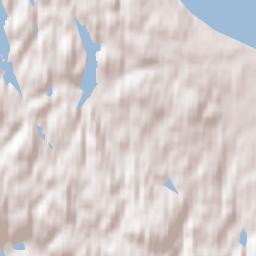 Flateby Terrain Map