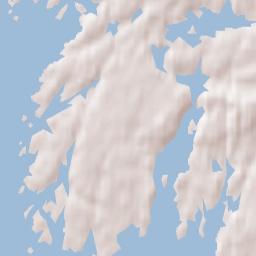 Bømlo Terrain Map