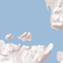 Halibut Cove Alaska Terrain Map